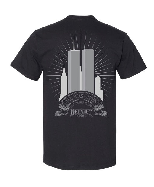 Black and Grey All Was Given T-Shirt