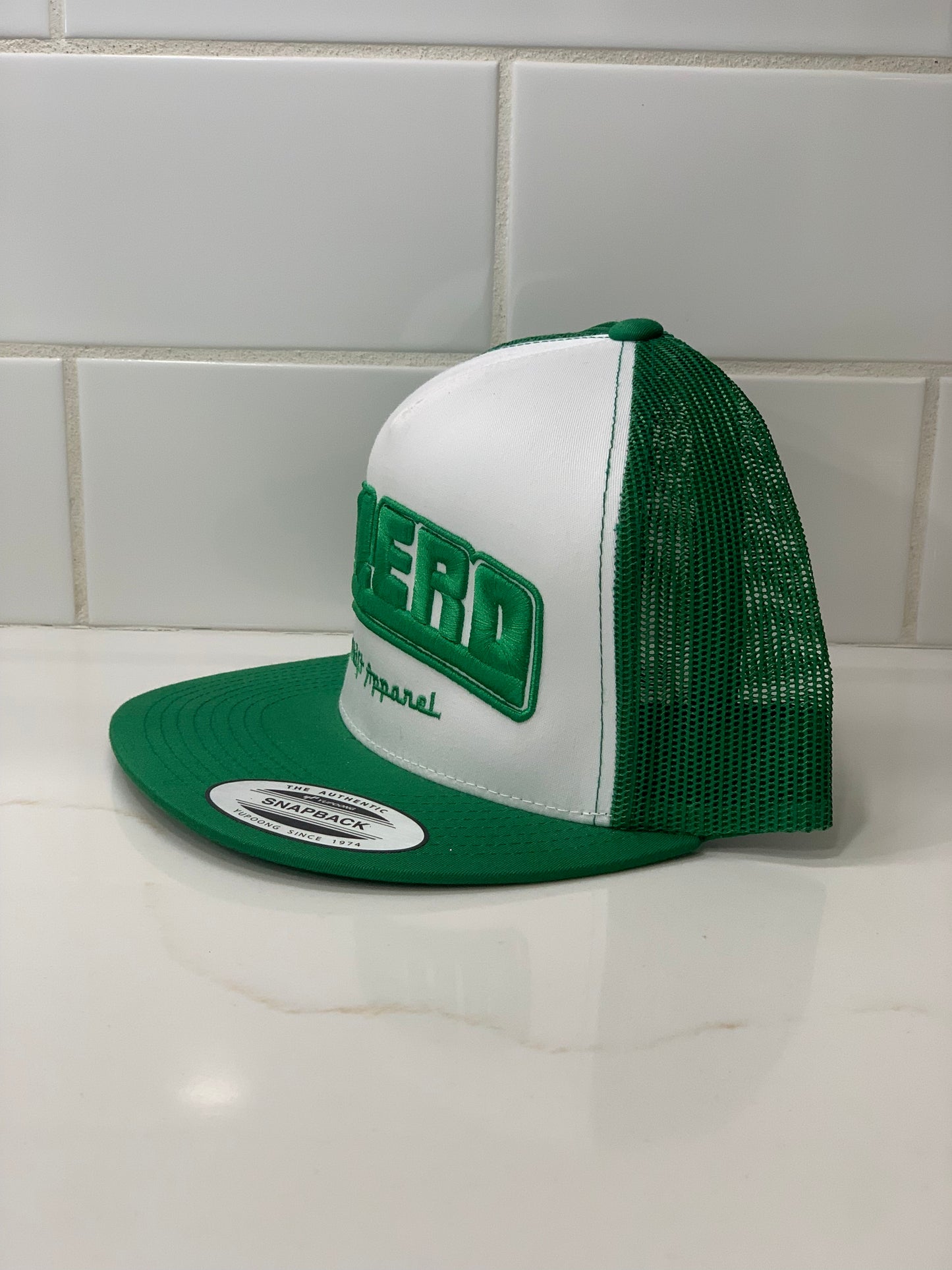 Off Shift Green Viclero Trucker Hat