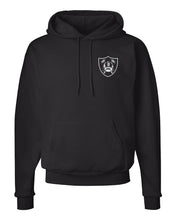 Load image into Gallery viewer, Off Shift Nation Black, White, and Grey Hoodie
