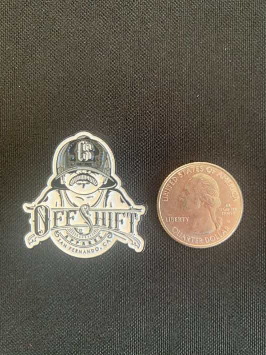 Off Shift Enamel Pin