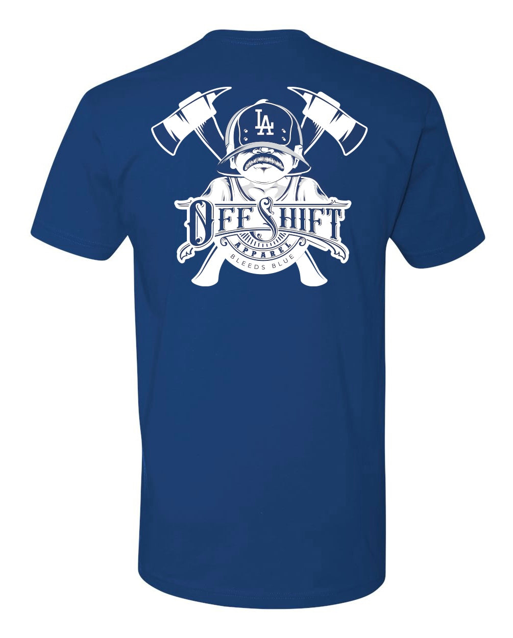 Blue Off Shift LA Bombero Unisex T-shirt