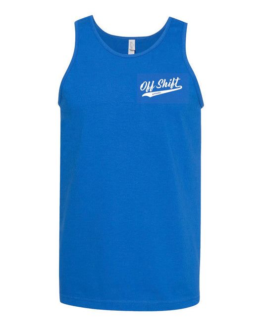 Blue Off Shift LA Bombero Tank Top