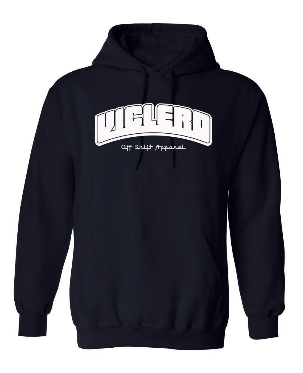 Off Shift Black and White Viclero Hoodie